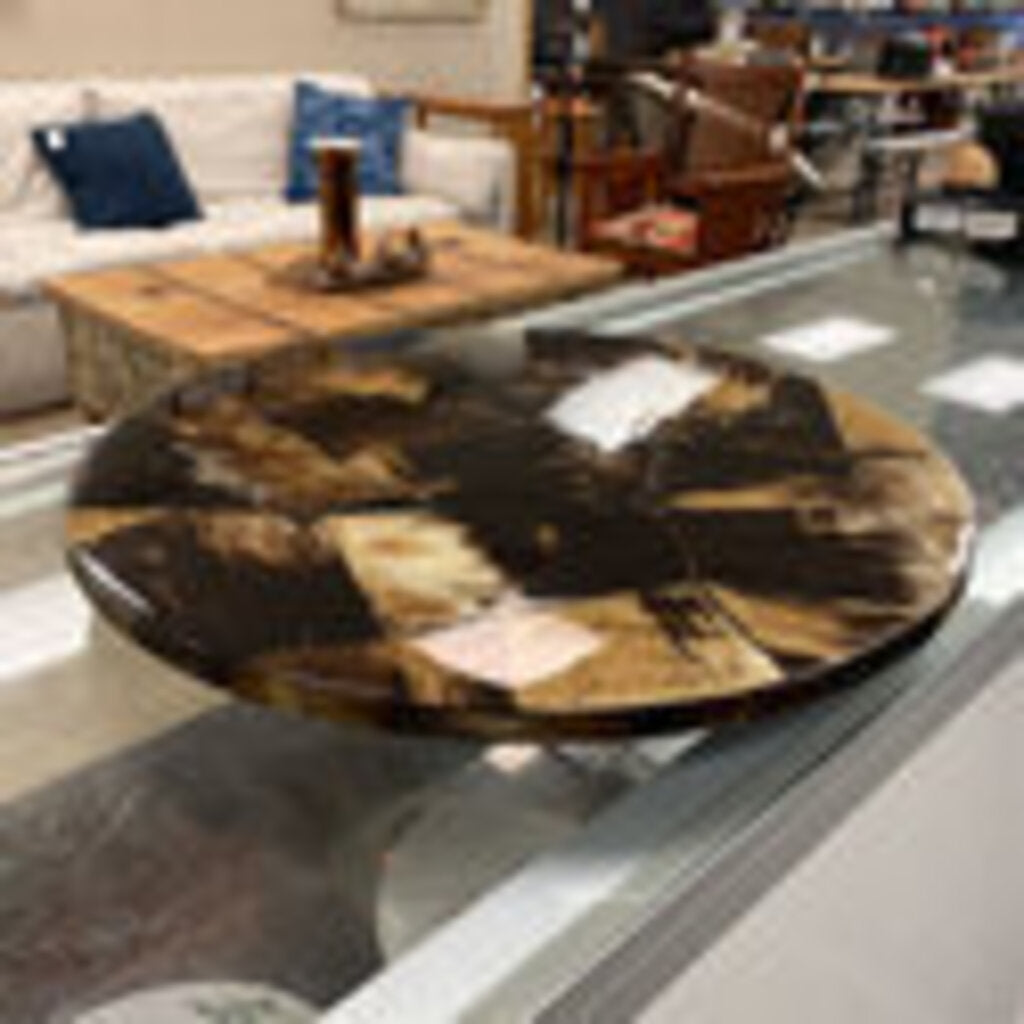 Horn Veneer Revolving Tray