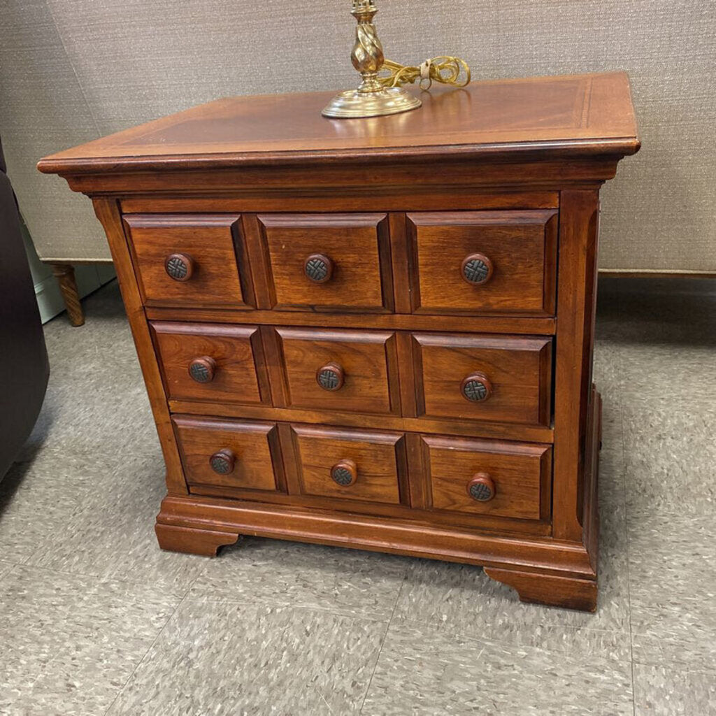 Wood Marquetry Top Table