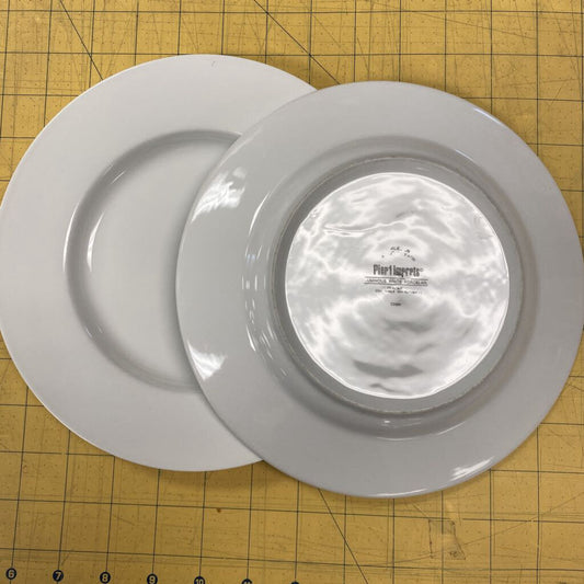 2x Porcelain Salad/Dessert Plates
