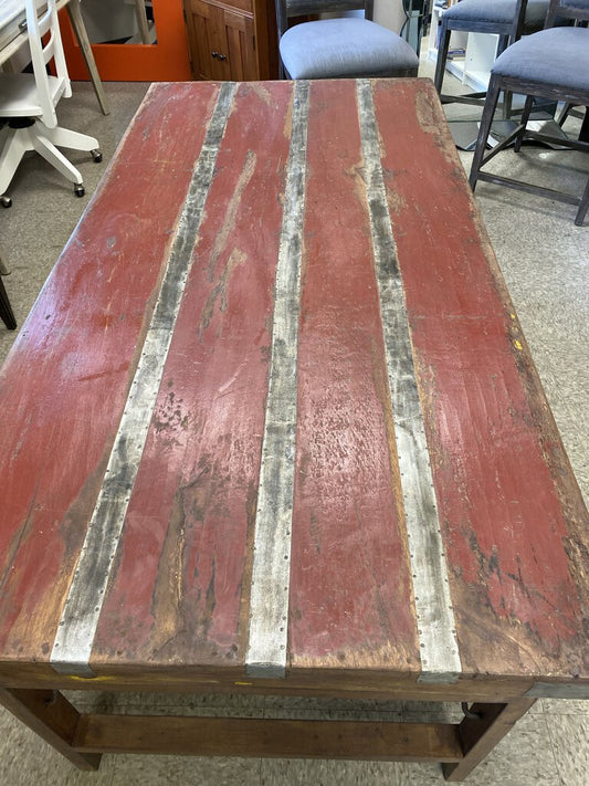 Folding Rustic Table