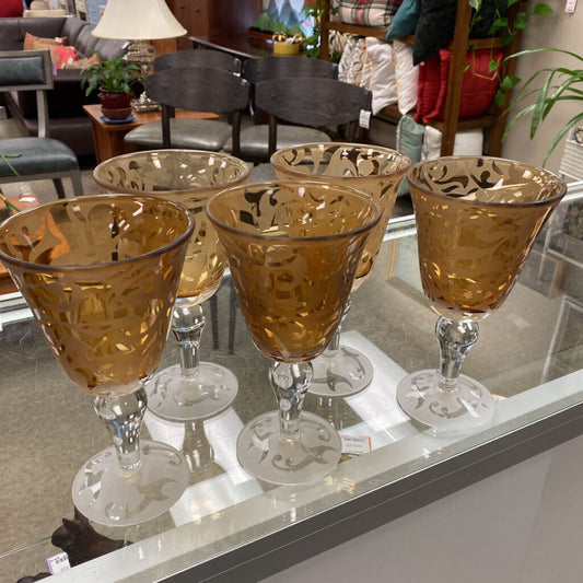 5x MWC2 Water Goblets