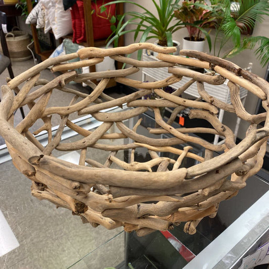 Driftwood Decor Basket