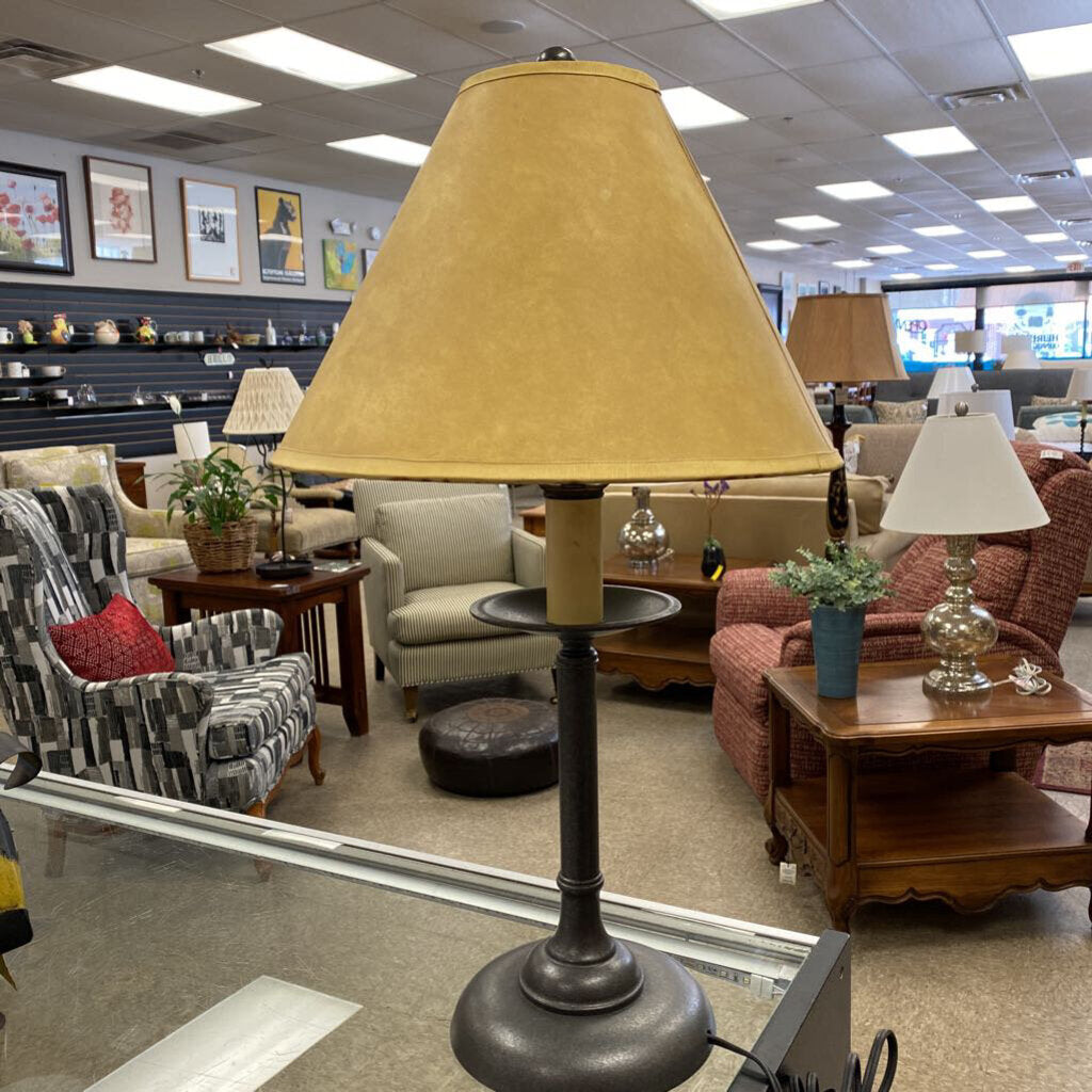 Metal Candlestick Lamp