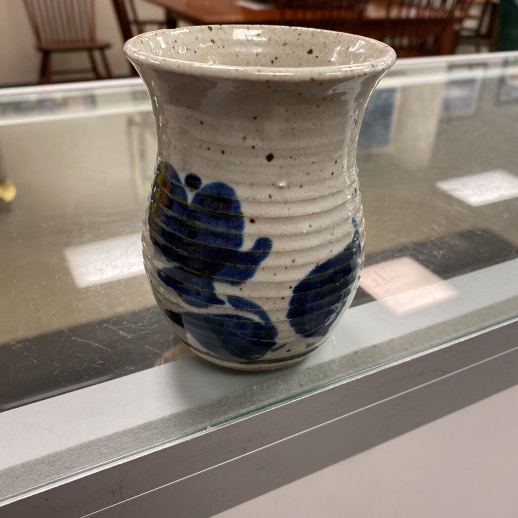 Glazed Stoneware Posey Vase