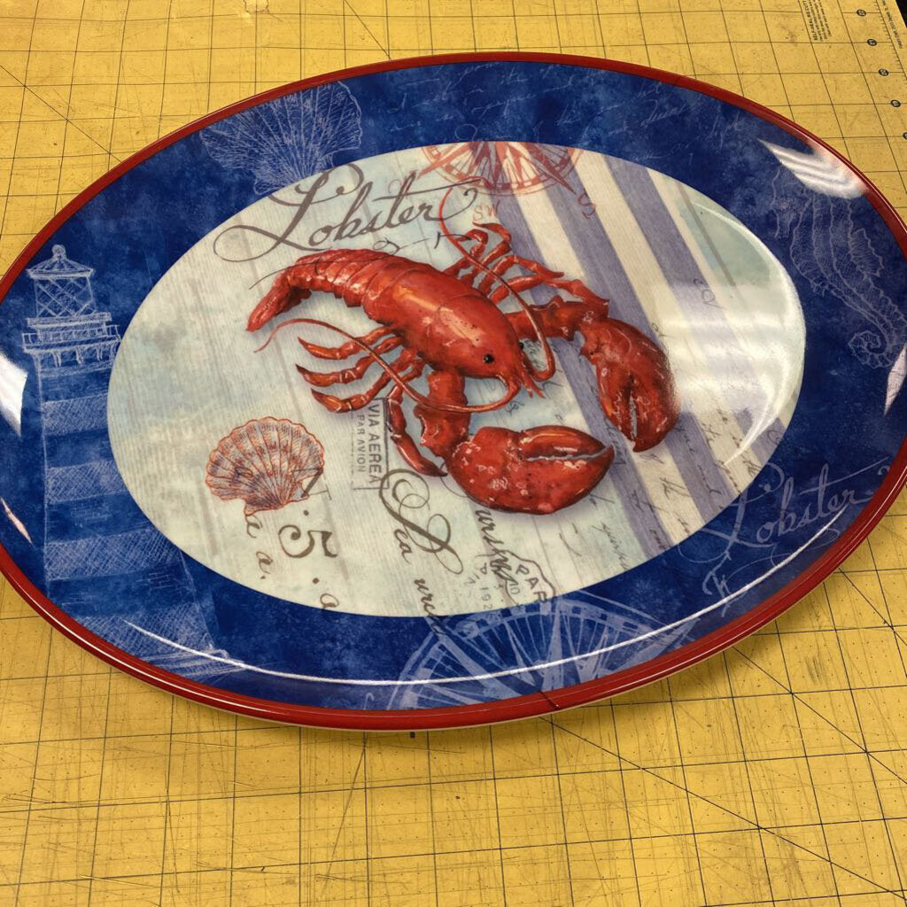 Geoffrey Allen Melamine Lobster Platter