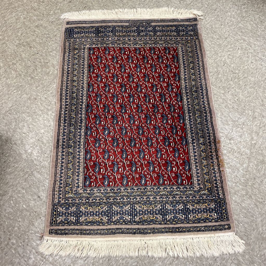 Afghan Indo-Herati Small Carpet