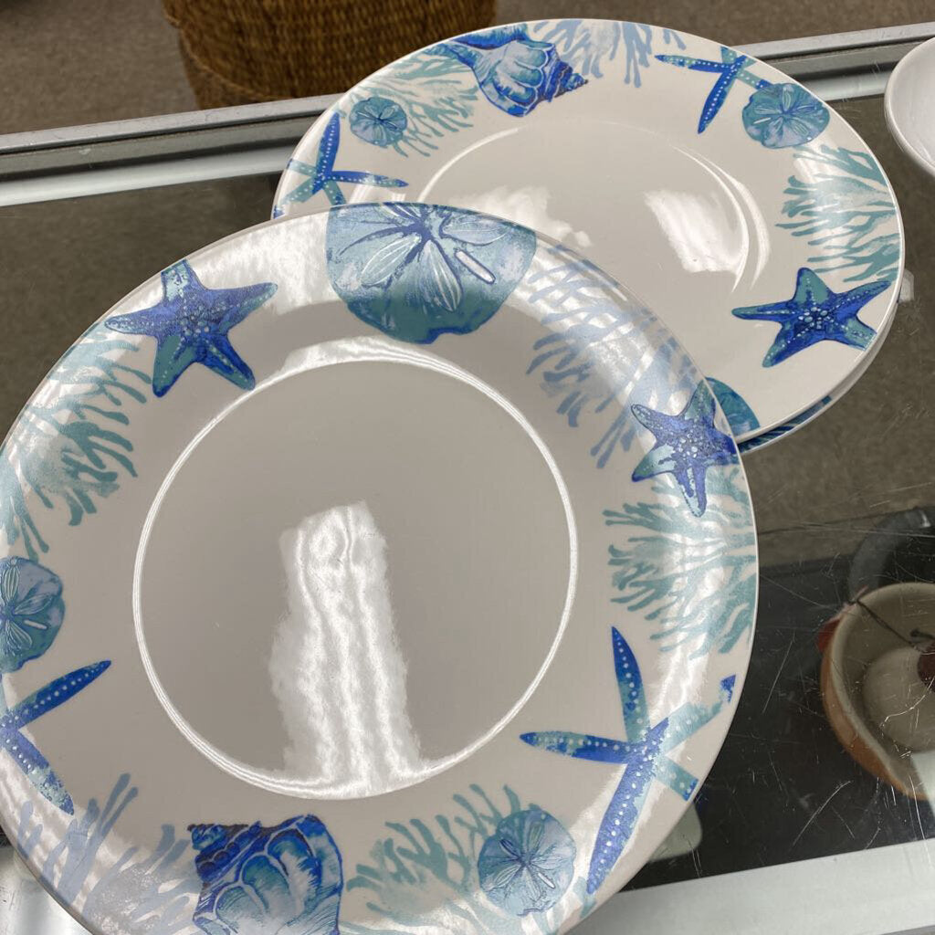 3x Royal Norfolk Sea Themed Plates