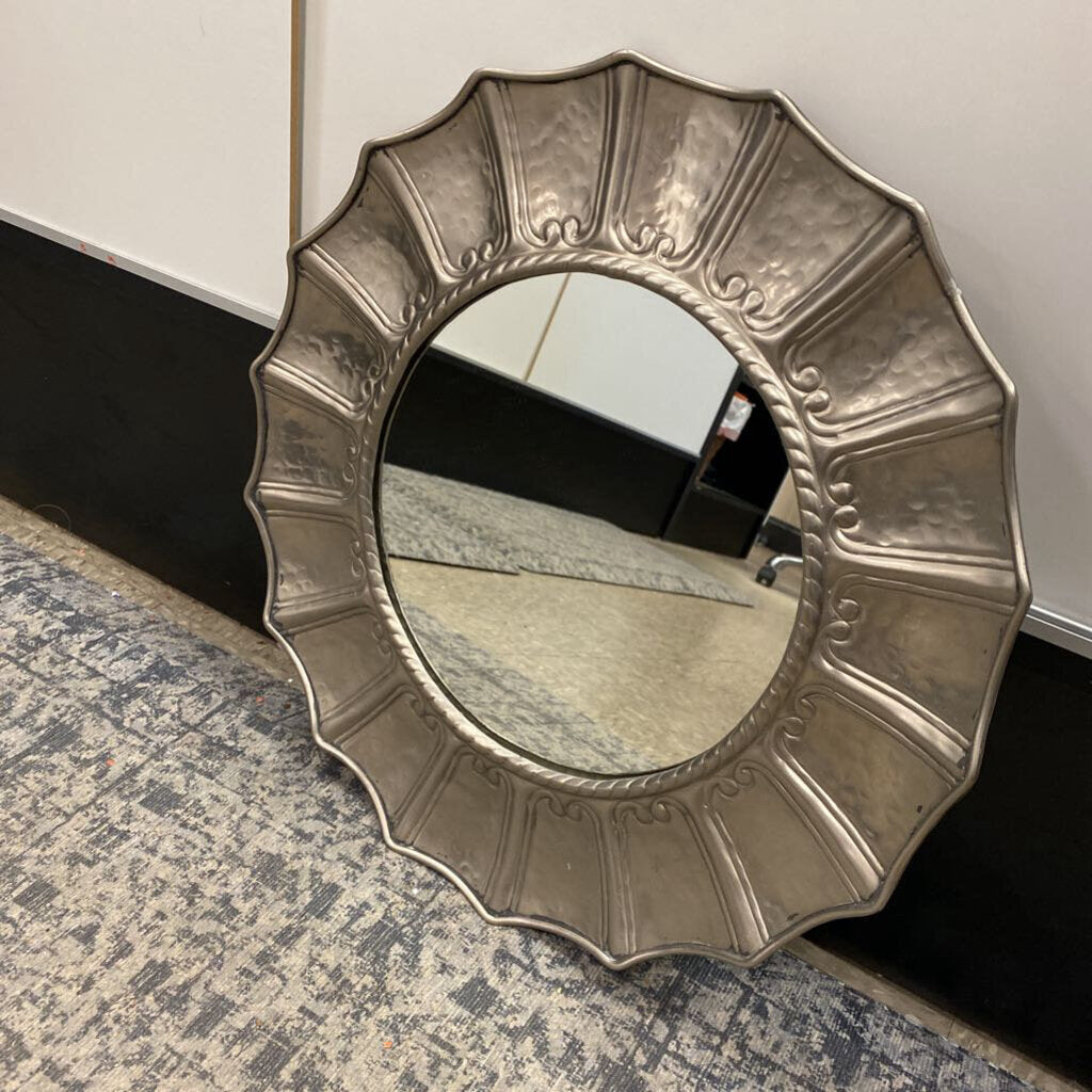 Tin Sunburst Mirror