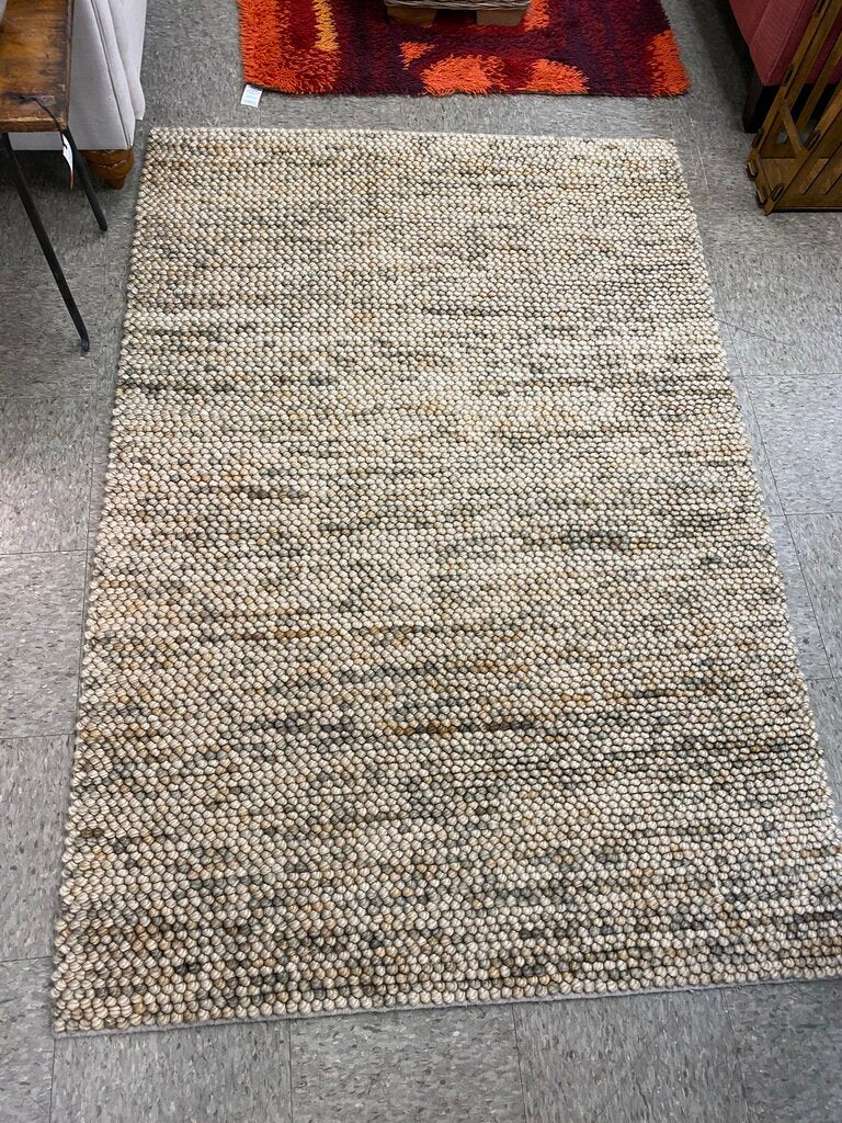 Wool Bubble Berber Accent Rug