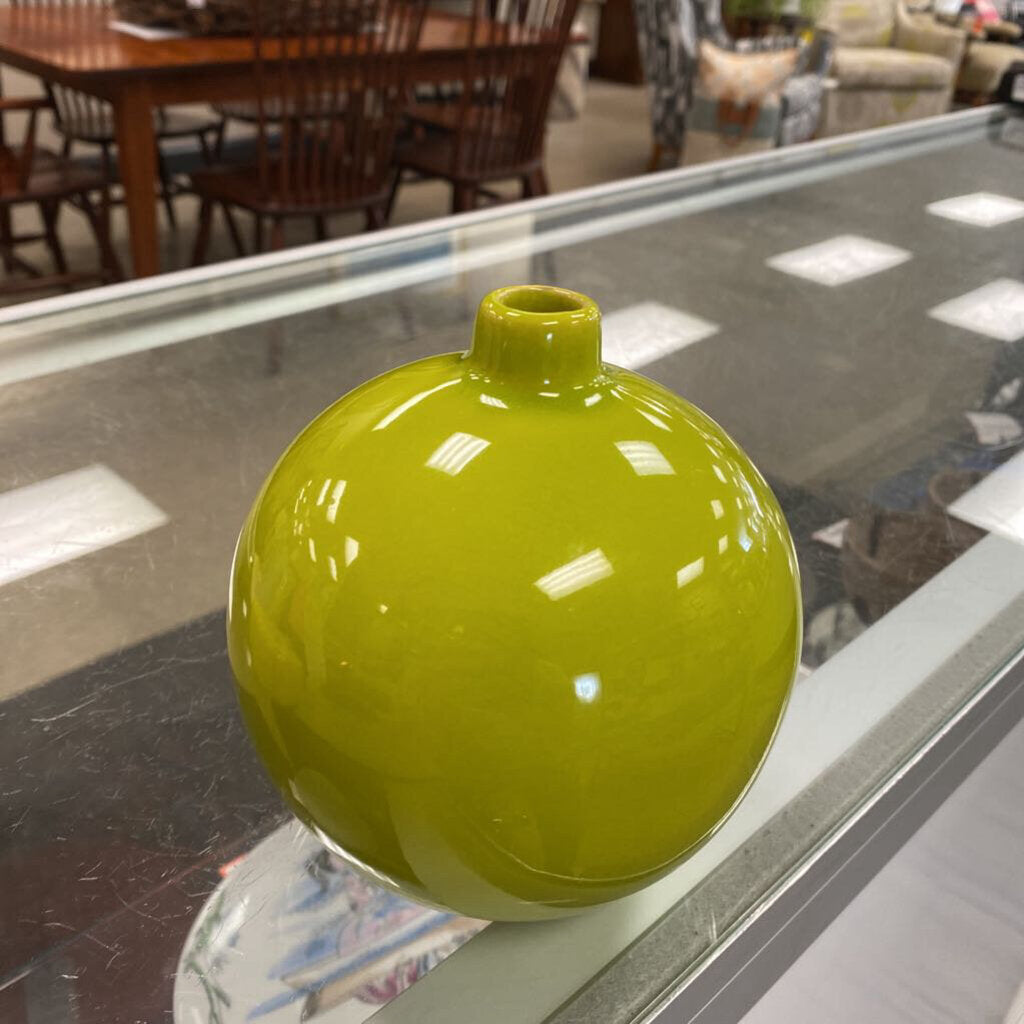 Crate & Barrel Ball Bud Vase