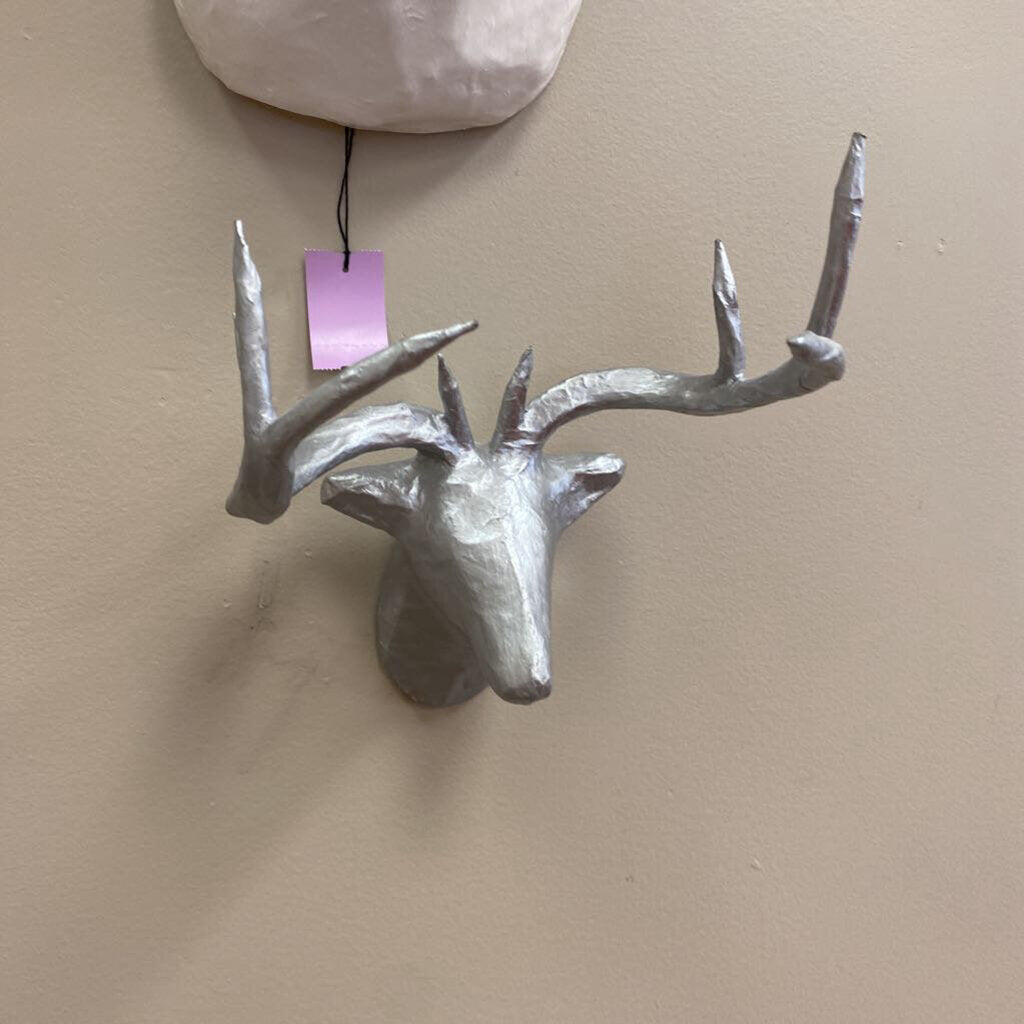 Papier Mache Small Deer Head