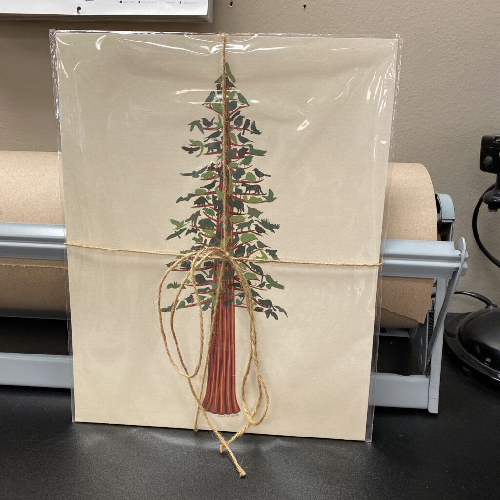 Alice Frost Studio Redwood Tree Print