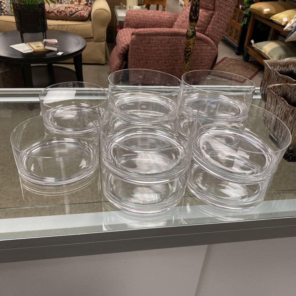 10x Acrylic Bowls