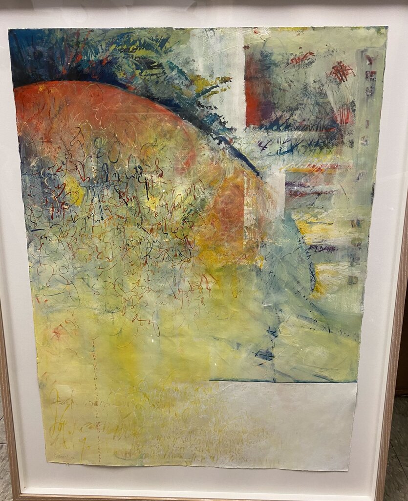"Blanco" Mixed Media on Paper