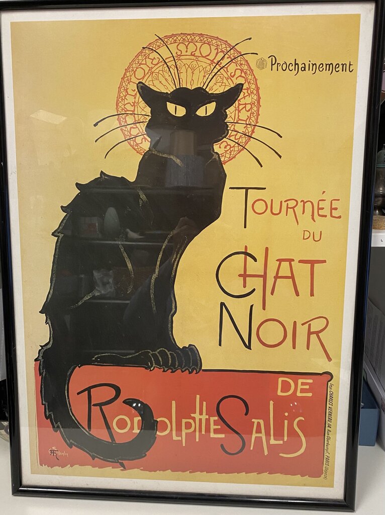 "Tournee Du Chat Noir" Poster
