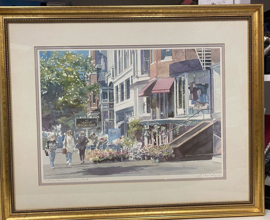 Kennedy "Saturday Morning on Newbury St"