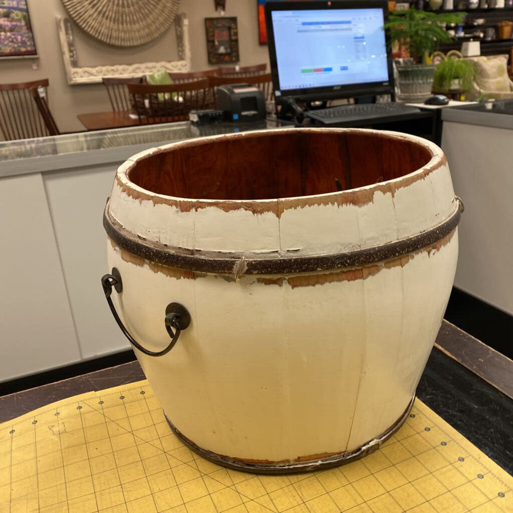 Wooden Rice Measure Bucket