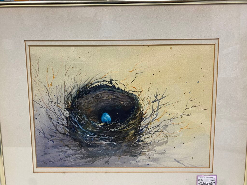 Gail Lincoln "1 Egg in the Nest"