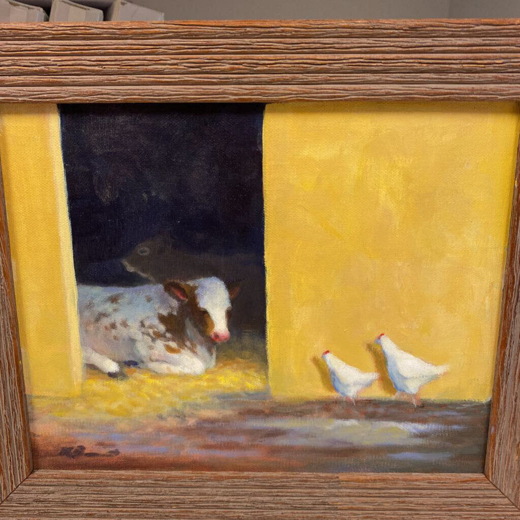 Kathleen Bossert "Winter Calf "