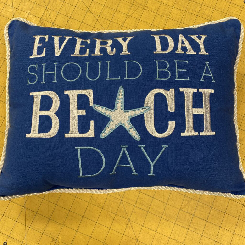 Beach Day Lumbar Pillow