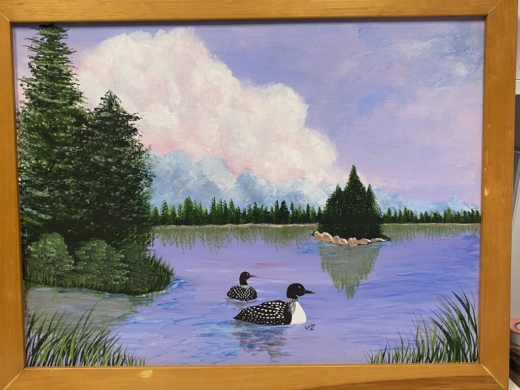 Linda White " Loons "