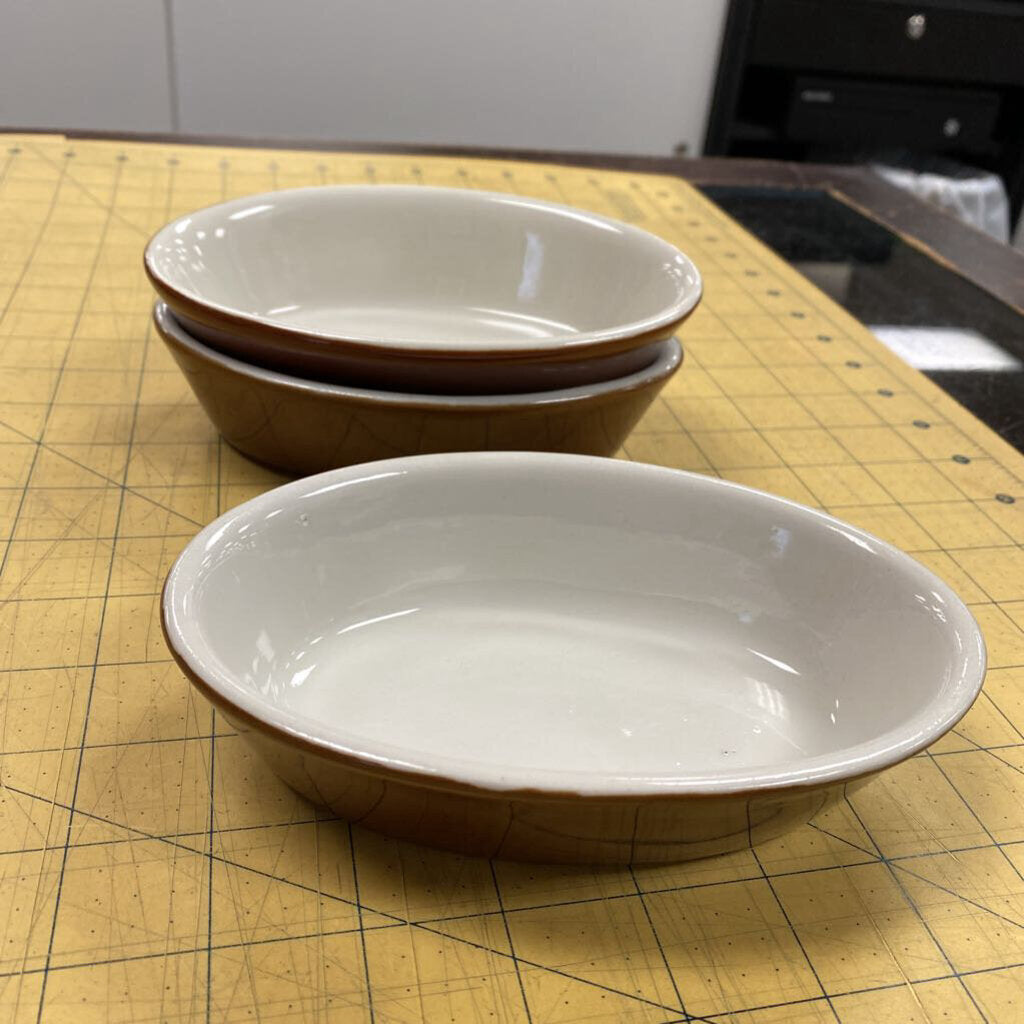 3x Hall 550 Gratin Dishes