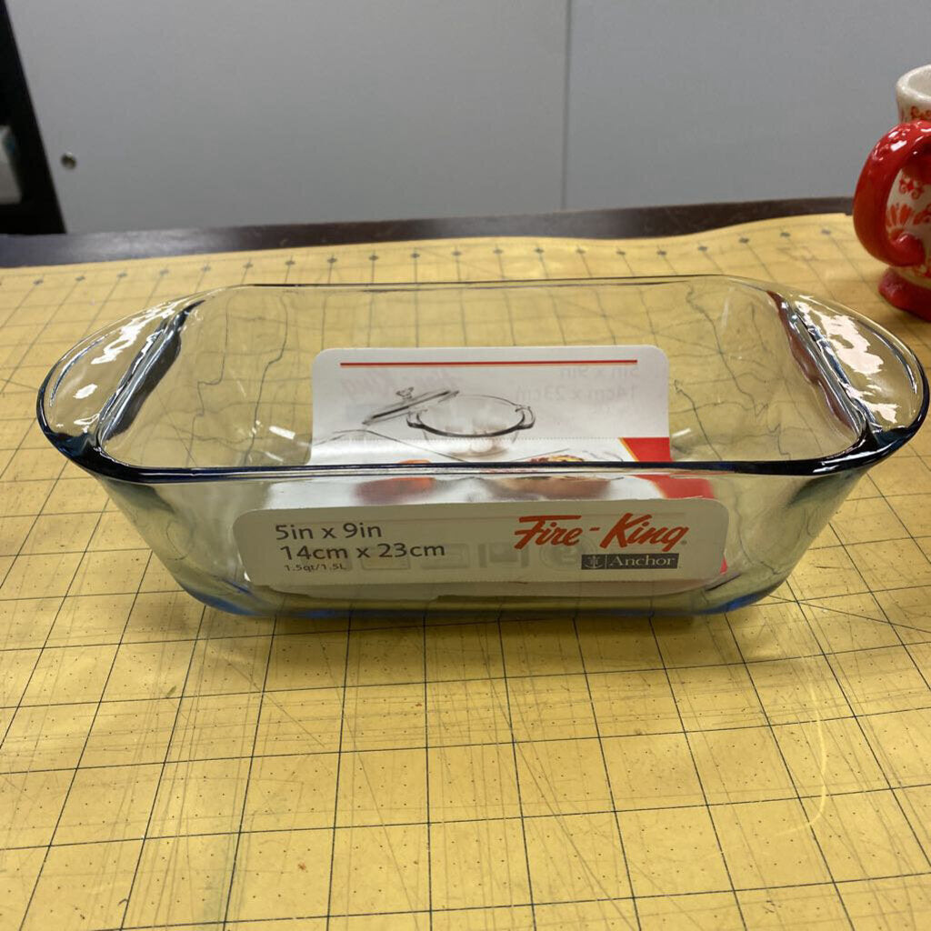 Fire-King Loaf Baking Pan
