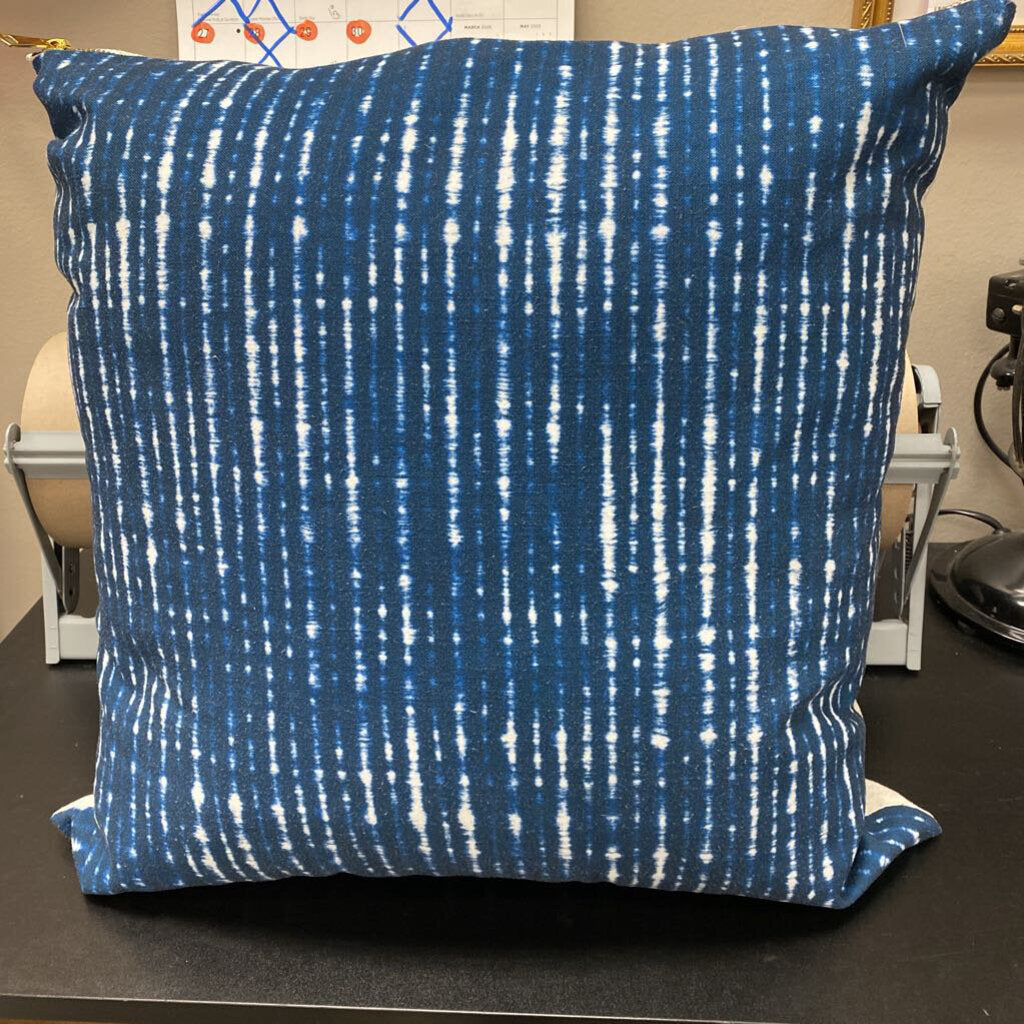 Shibori Style Accent Pillows
