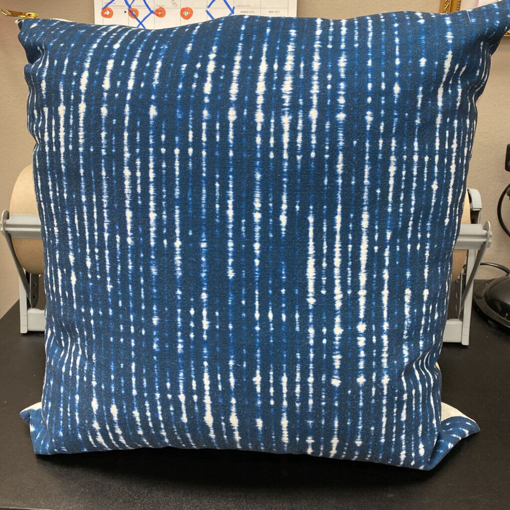 Shibori Style Accent Pillows