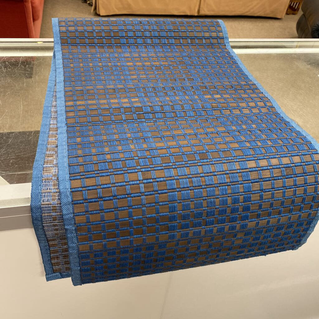 Woven Wood Table Runner