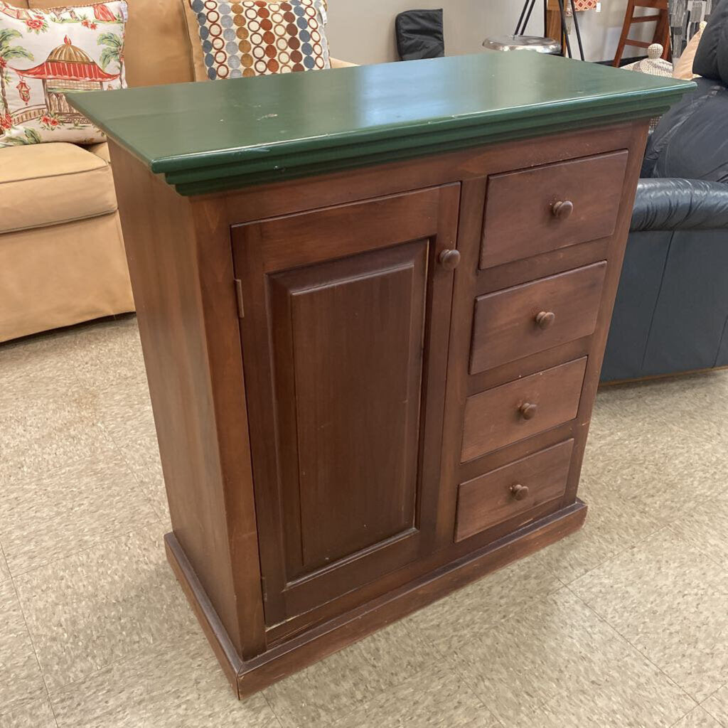 4 Drawer 1 Door Cabinet
