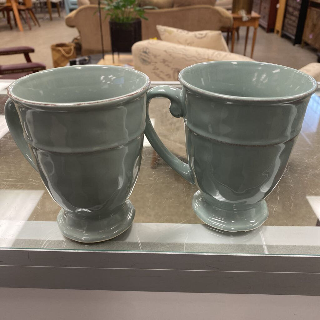 2x Pier One Mugs