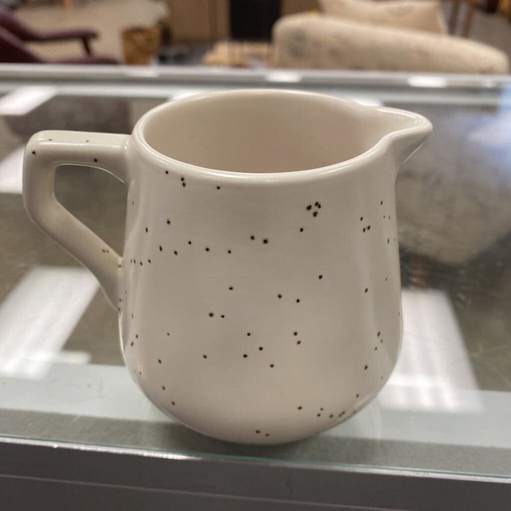 Stoneware Milk Pitcher
