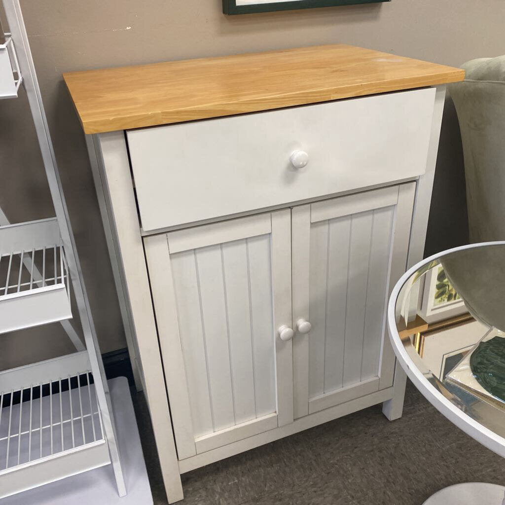 1 Drawer 2 Door Storage Cabinet