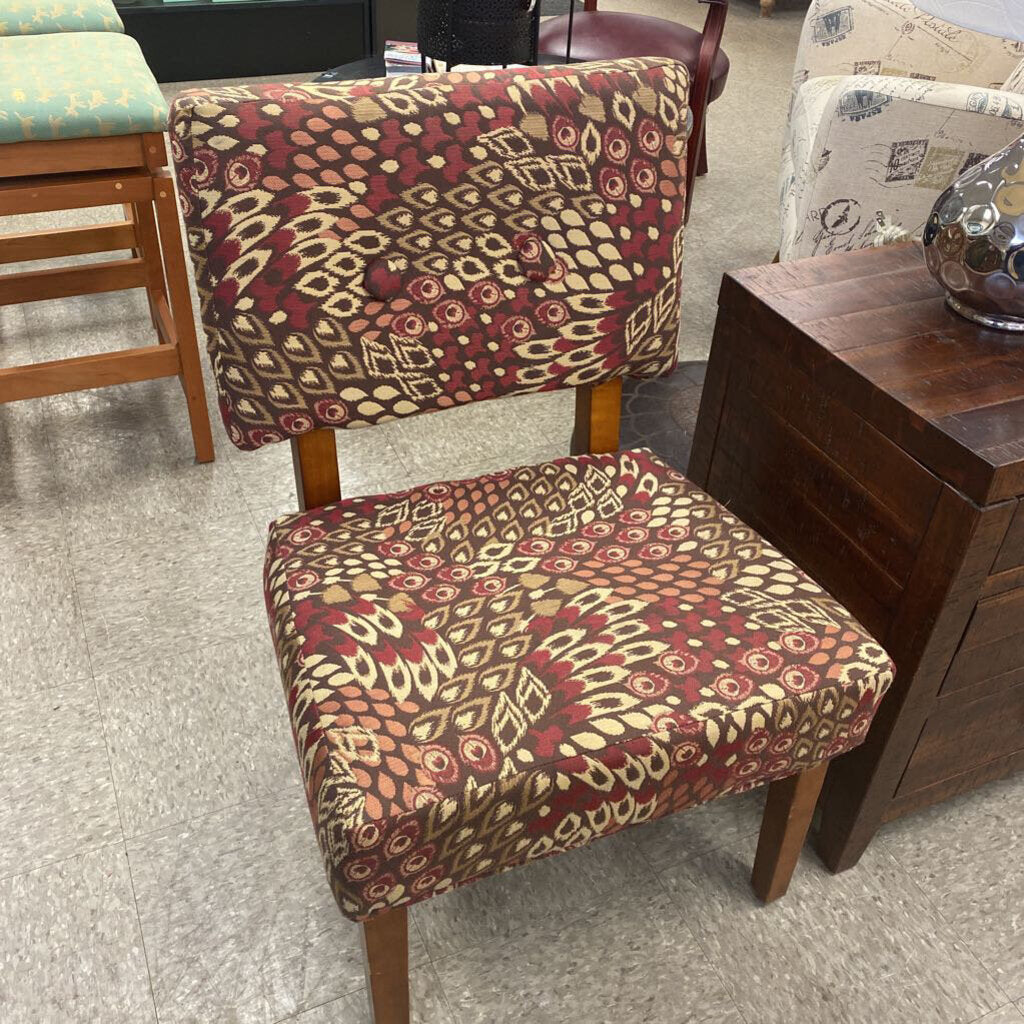 Armless Accent Side Chair