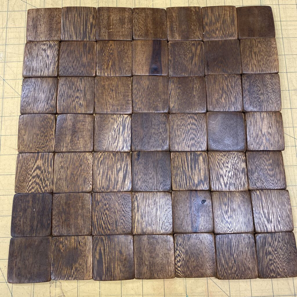 Wood Block Trivet/Mat