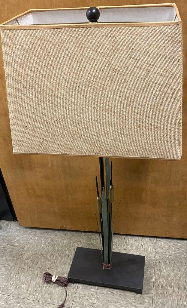 Cat Tail Metal Buffet Lamp