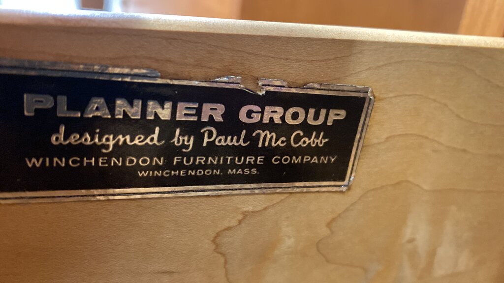 Paul McCobb - MCM 3 Drawer Dresser