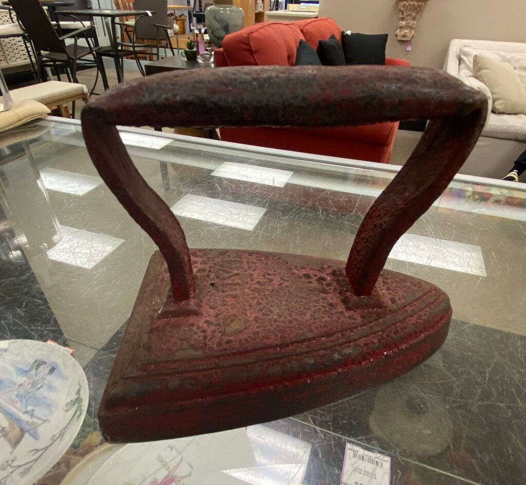 Cast Iron Iron Door Stop/Decor