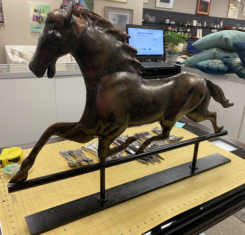 Tabletop Horse Weathervane