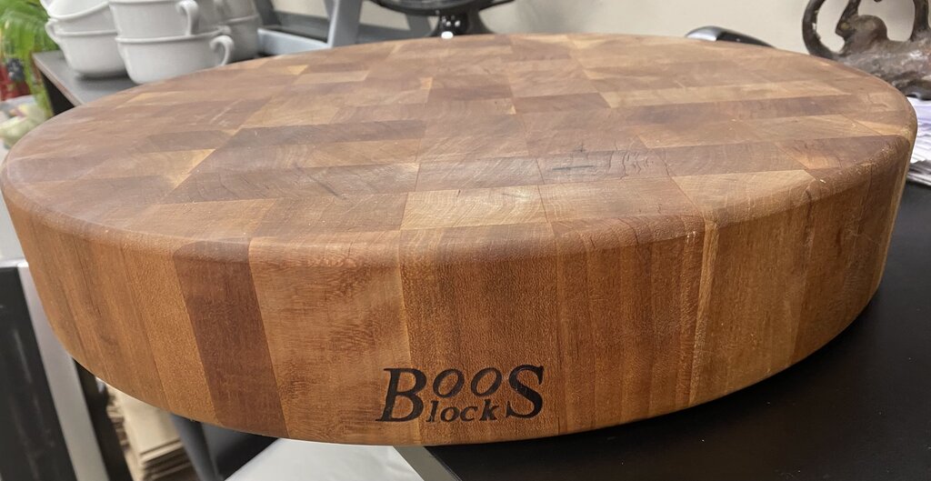 Boos Round End Cut Cutting Board