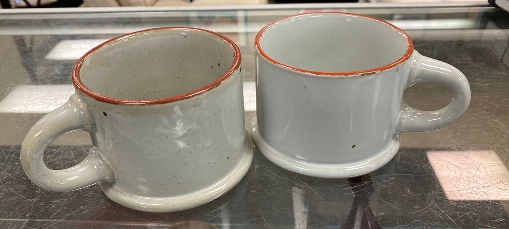 2x Dansk Niels Refsgaard Mugs
