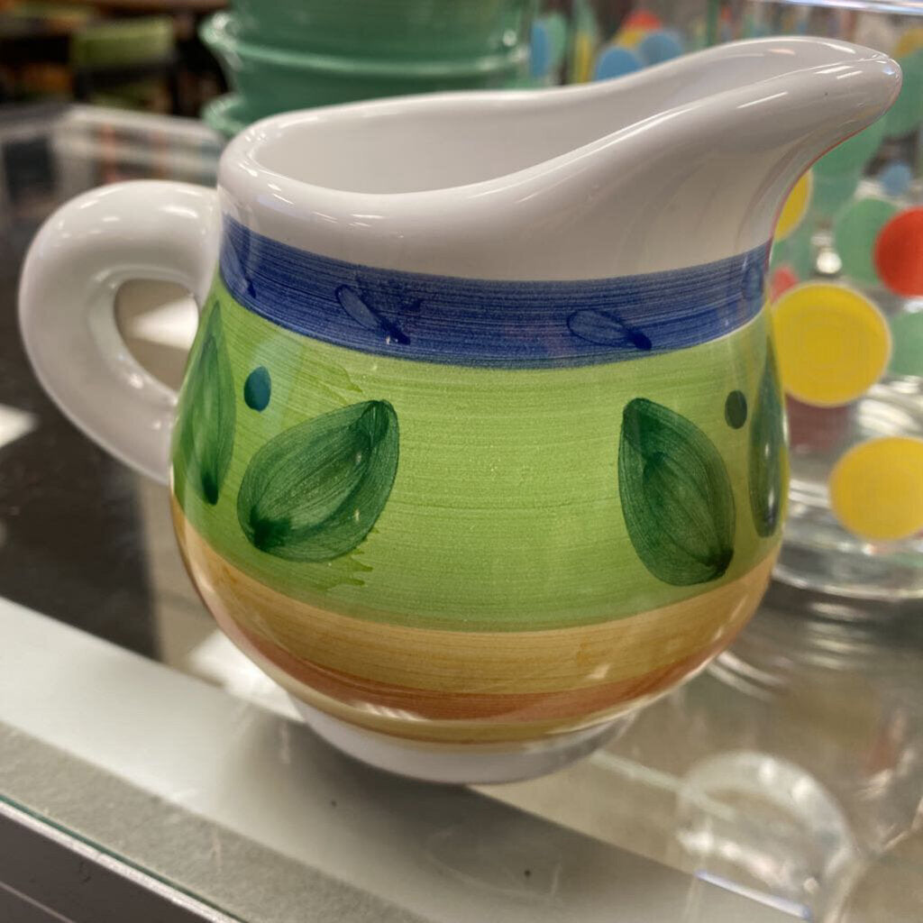 Caleca Pottery Milk Pitcher