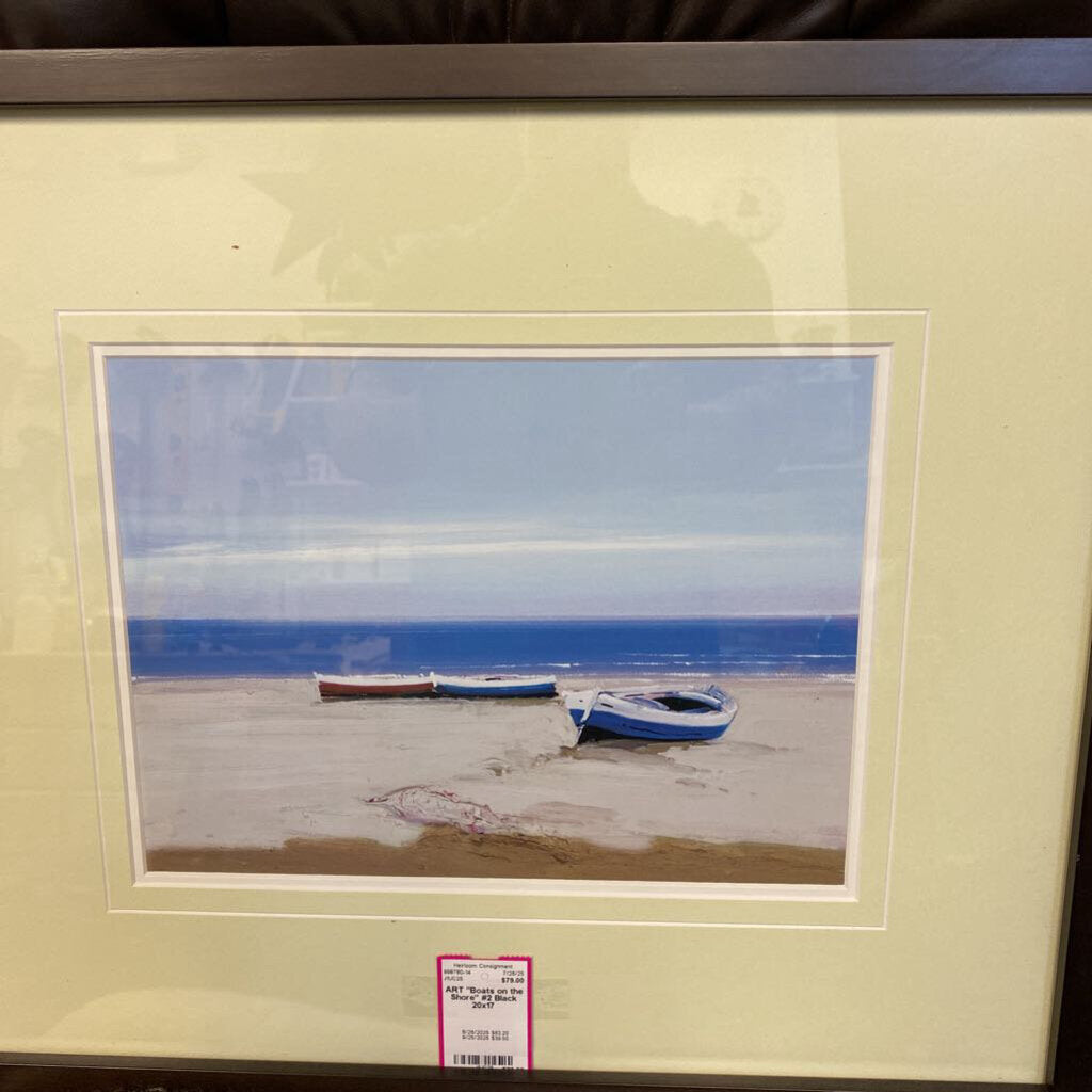 "Boats on the Shore" #2
