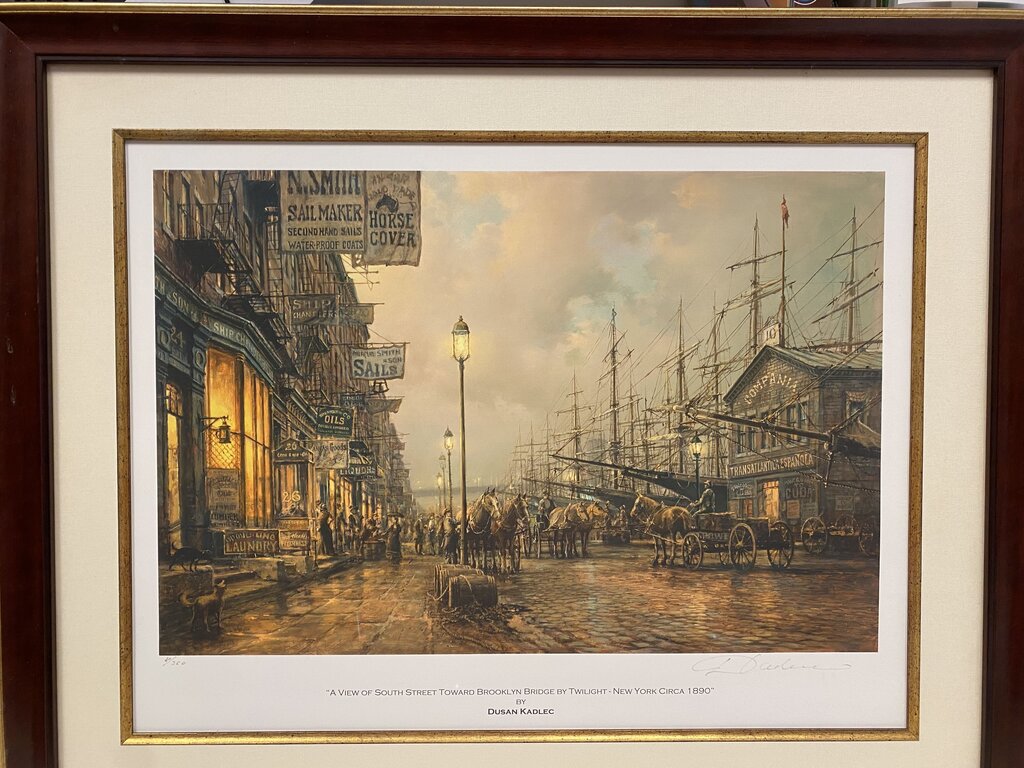 Dusan Kadlec "A View of South Street"