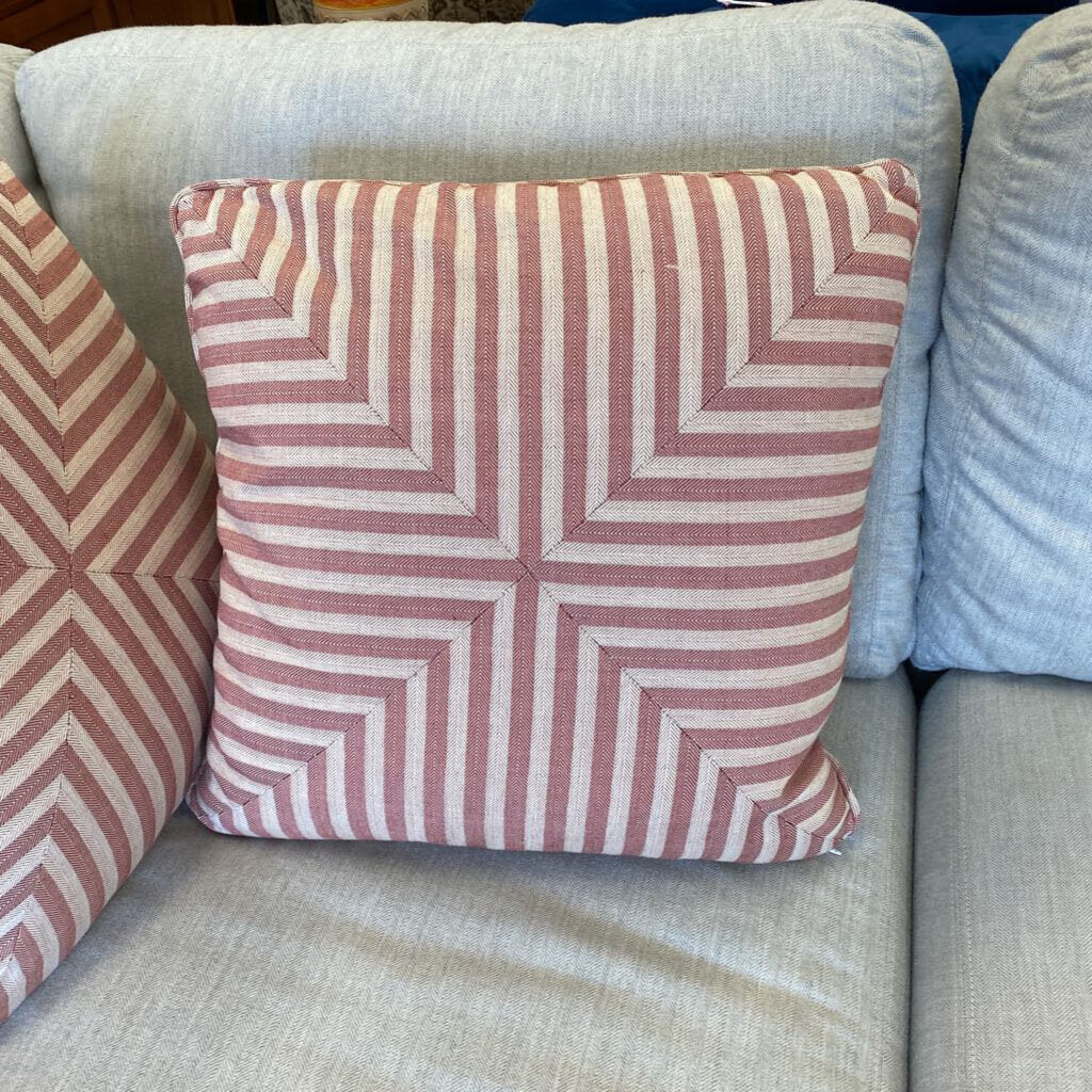 Woven Stripe Accent Pillow