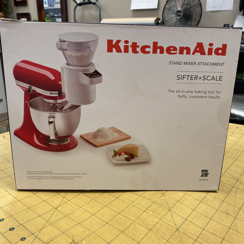 KitchenAid Sifter/Scale Attachement