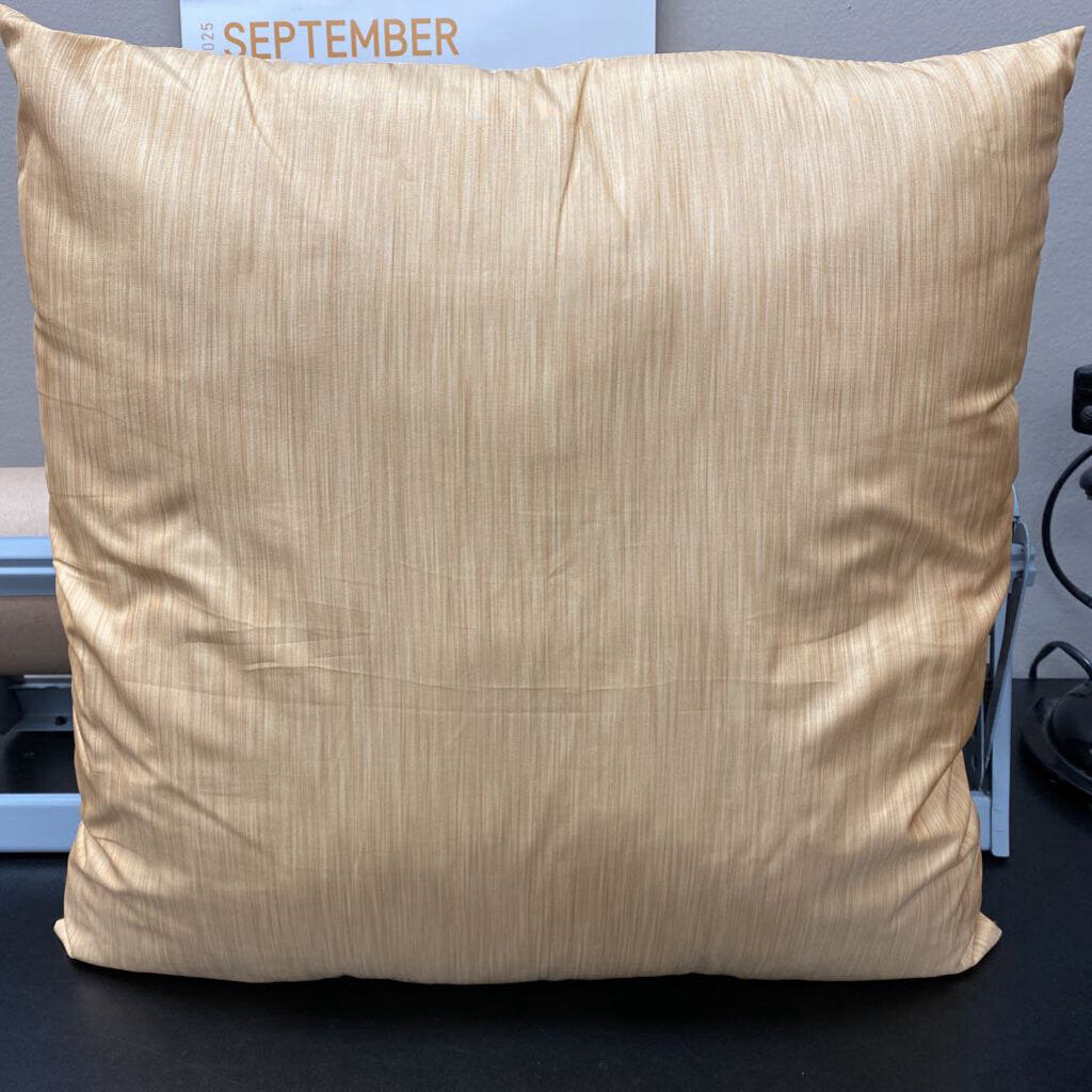 Faux Silk Accent Pillow