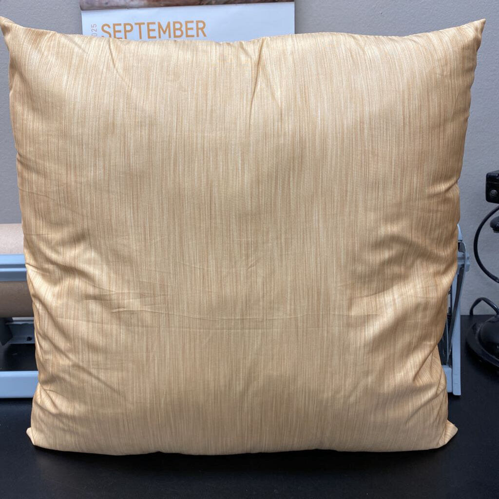 Faux Silk Accent Pillow