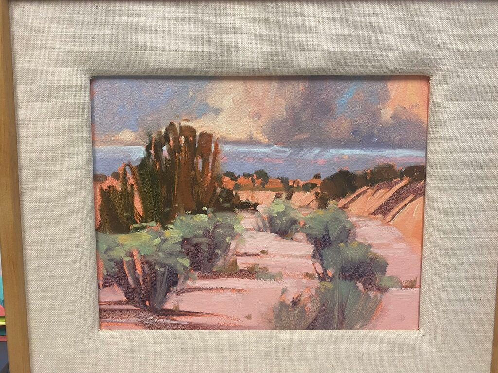 Howard Carr "The Approach" oil